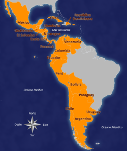 paises hispanohablantes de america