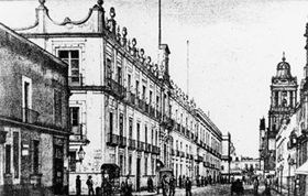 Real Casa de la Moneda de México, obra del arquitecto Juan Peinado, contruida en el siglo XVIII. Hoy es el Museo Nacional de las Culturas.