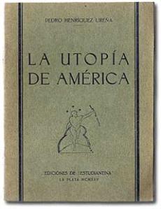 Portada de "La utopía de América", de una edición de 1925.