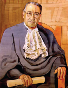 Isidro Fabela, retratado en una acuarela del arquitecto Vicente Mendiola (Retrato conservado en la Casa del Risco