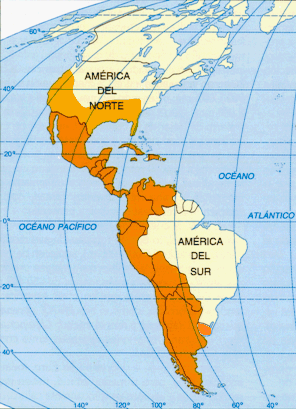 Extensión de la lengua española en América